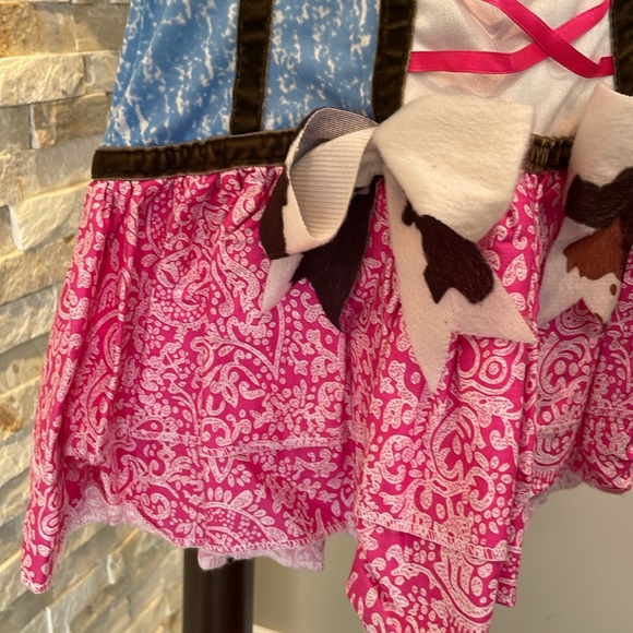 Fun World Girls' Rodeo Sweetie Costume Multicoloured - Picture 5 of 10